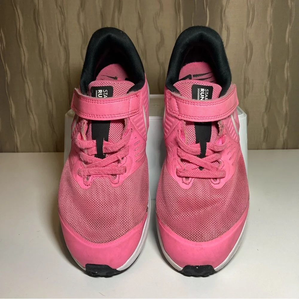 Nike Star Runner 2.0 Girl's 3Y Hot Pink Running Sneaker AT1801-603
